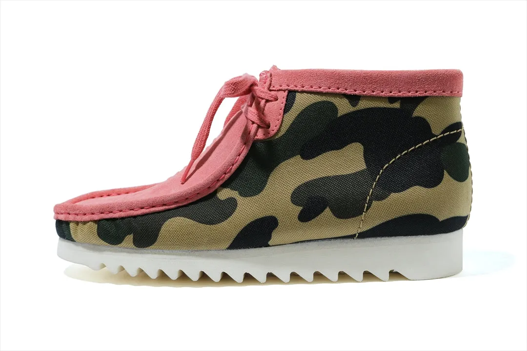 【 BAPE X CLARKS 】WALLABEE BOOTS