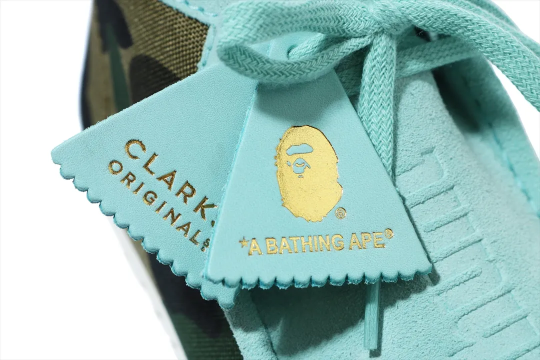 【 BAPE X CLARKS 】WALLABEE BOOTS