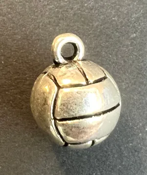 1cm Solid Football Charm /  Pendant