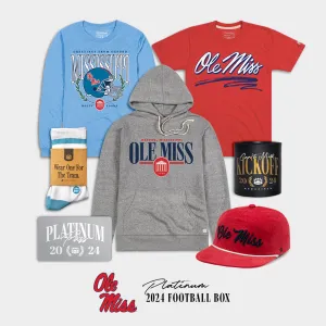 2024 Ole Miss Platinum Football Box