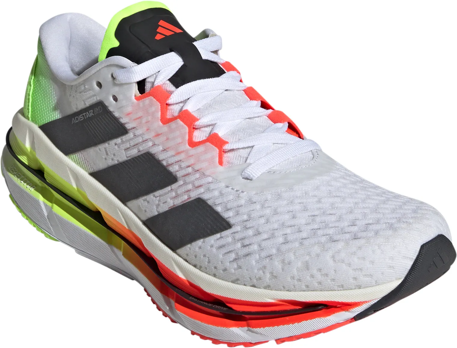 adidas Adistar BYD Mens Running Shoes - White