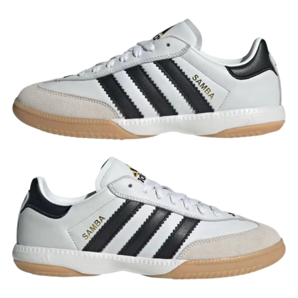 Adidas Men's Samba MN Cloud White/Core Black/Gum