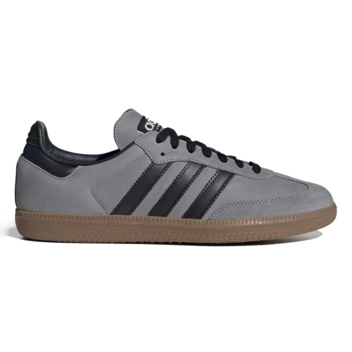 Adidas Men's Samba OG Halo Silver/Core Black/Brown Desert