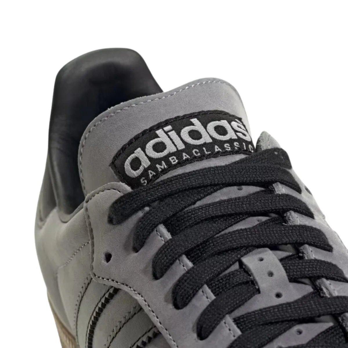 Adidas Men's Samba OG Halo Silver/Core Black/Brown Desert