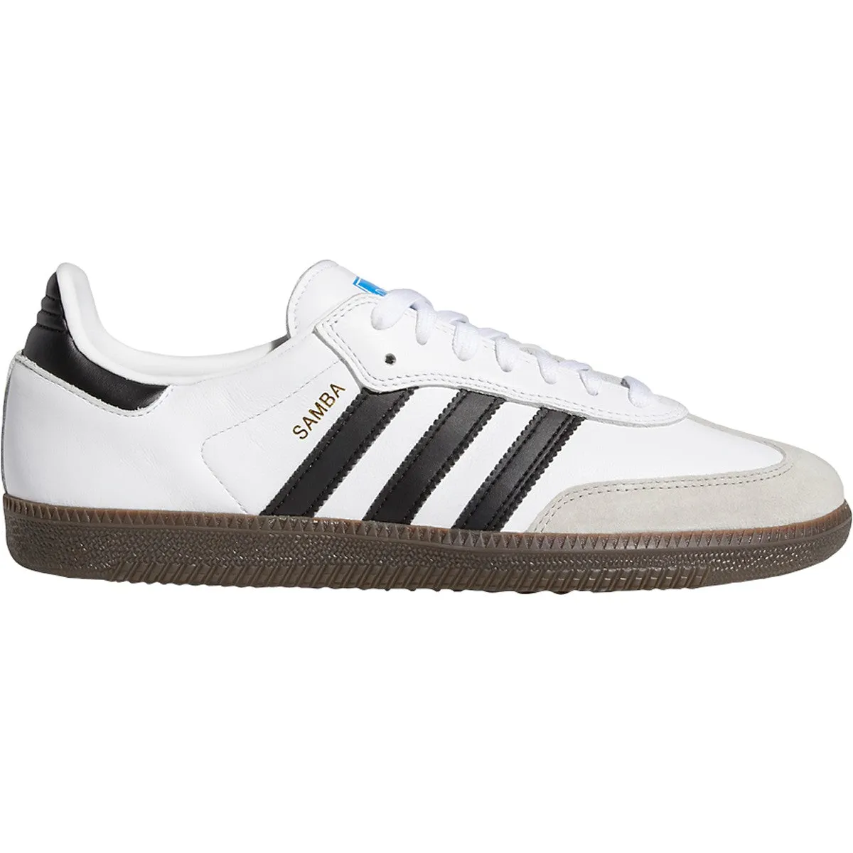 Adidas Samba ADV Skateboard Shoe - White/Core Black/Gum