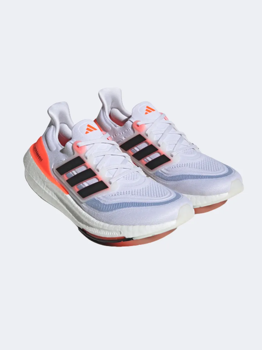 Adidas Ultraboost Light Men Running Shoes White/Black/Red