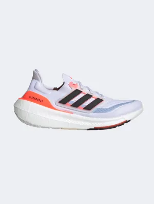 Adidas Ultraboost Light Men Running Shoes White/Black/Red