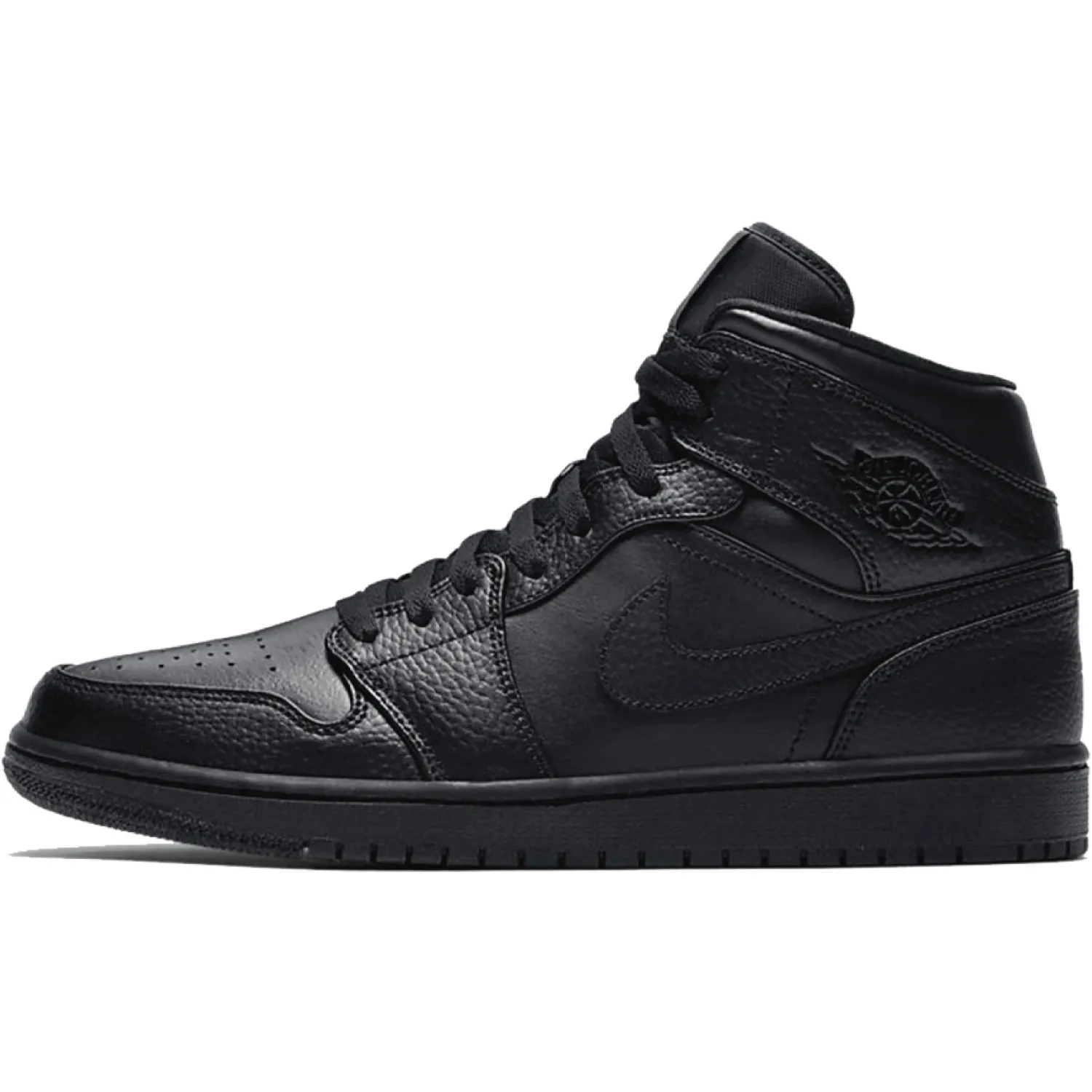 Air Jordan 1 Mid Triple Black