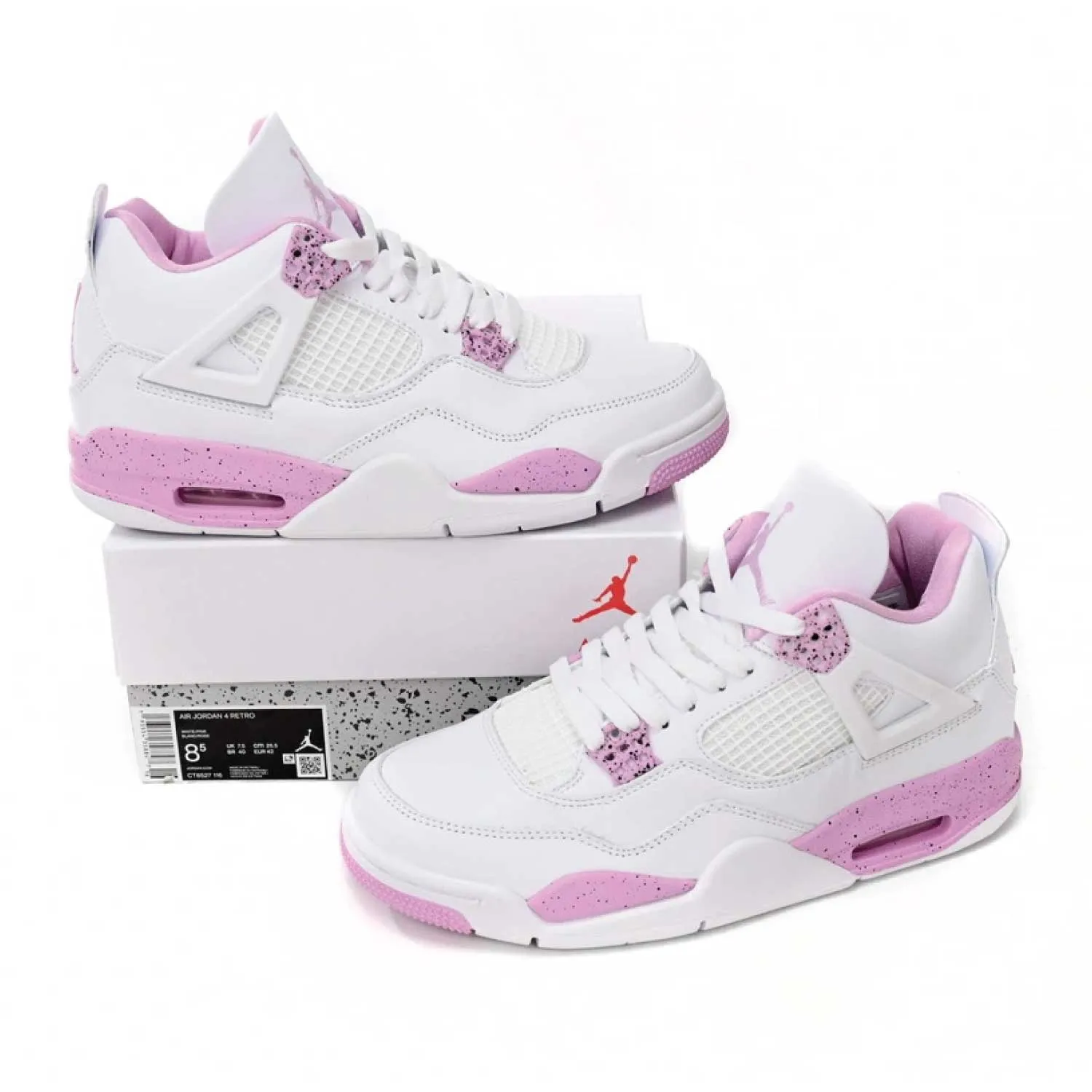 Air Jordan 4 White Pink Oreo