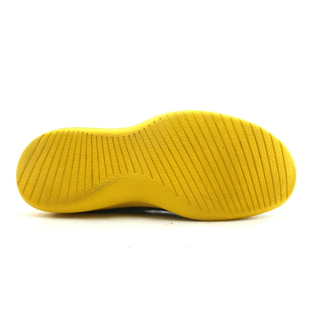 Allbirds women's Tree Runners - LIMITED EDITION: Heathered Black (Yellow Sole)