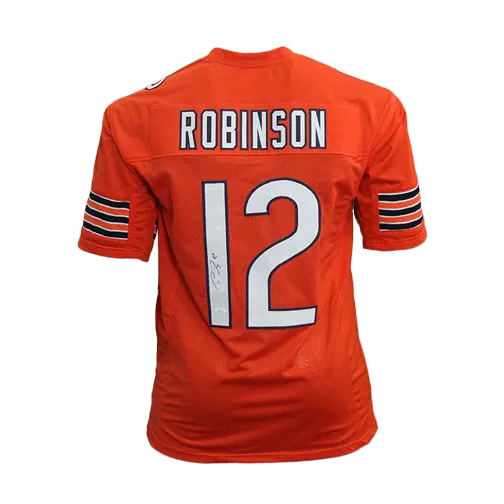 Allen Robinson Autographed Pro Style Football Jersey Orange (JSA)