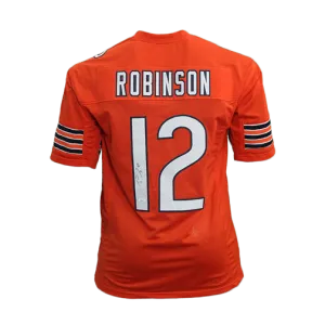 Allen Robinson Autographed Pro Style Football Jersey Orange (JSA)