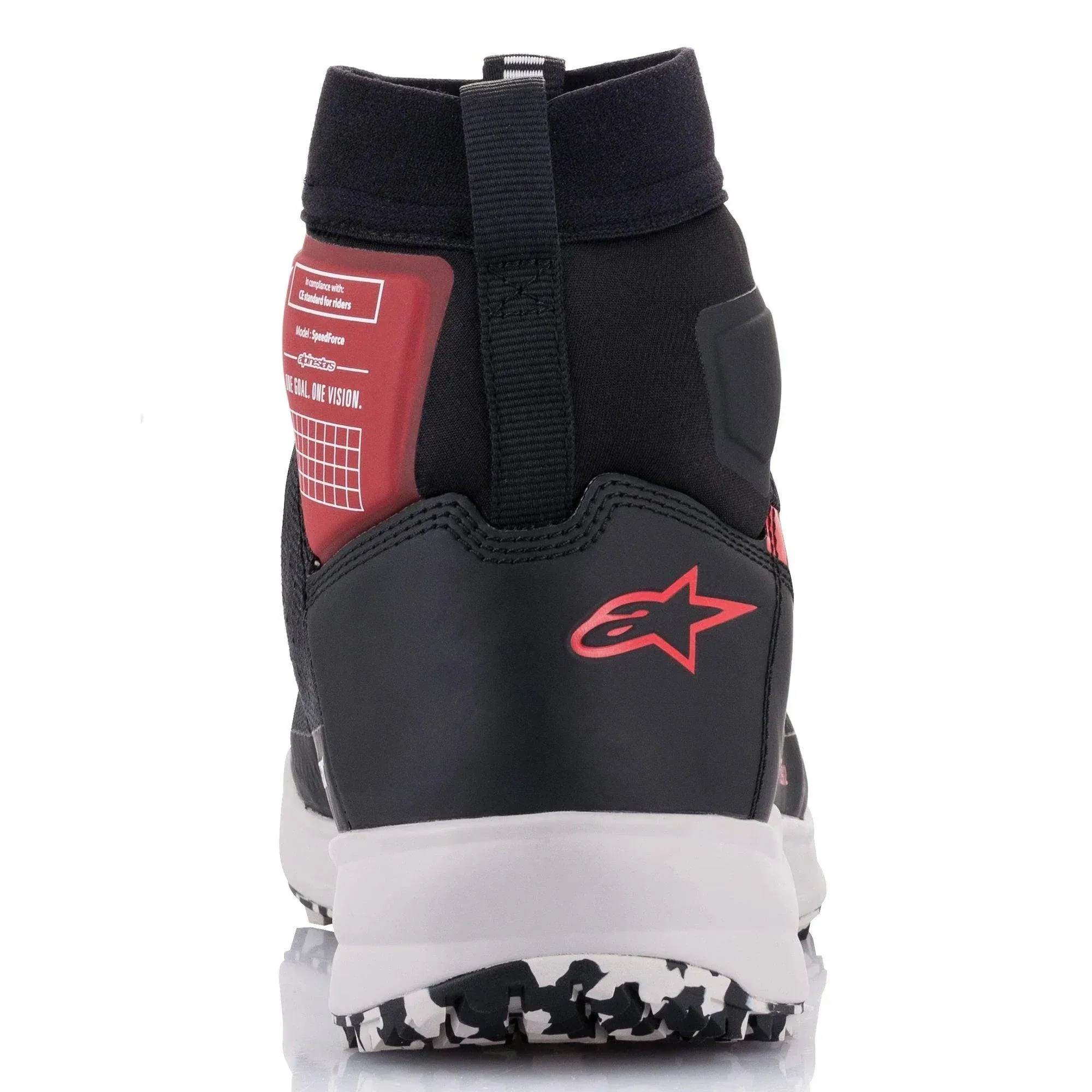 Alpinestars Speedforce Shoes Black/White/Red