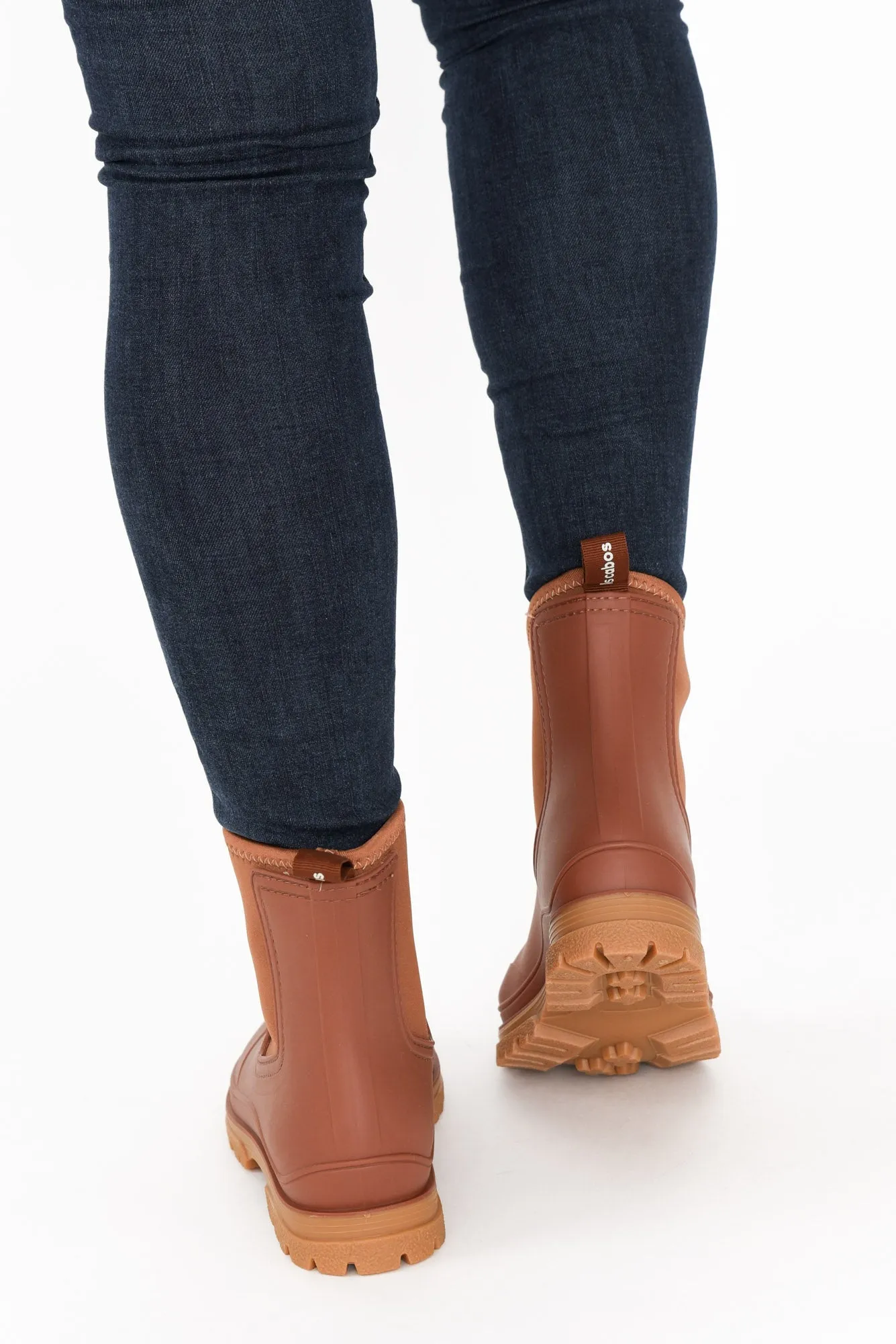 Amelia Tan Rain Boot