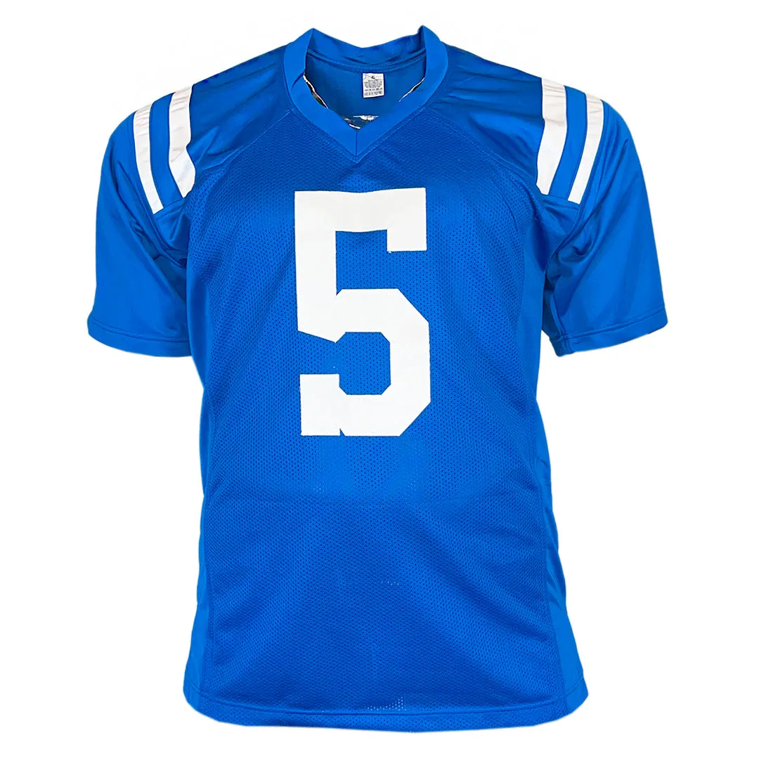 Anthony Richardson Signed Indianapolis Blue Football Jersey (JSA)