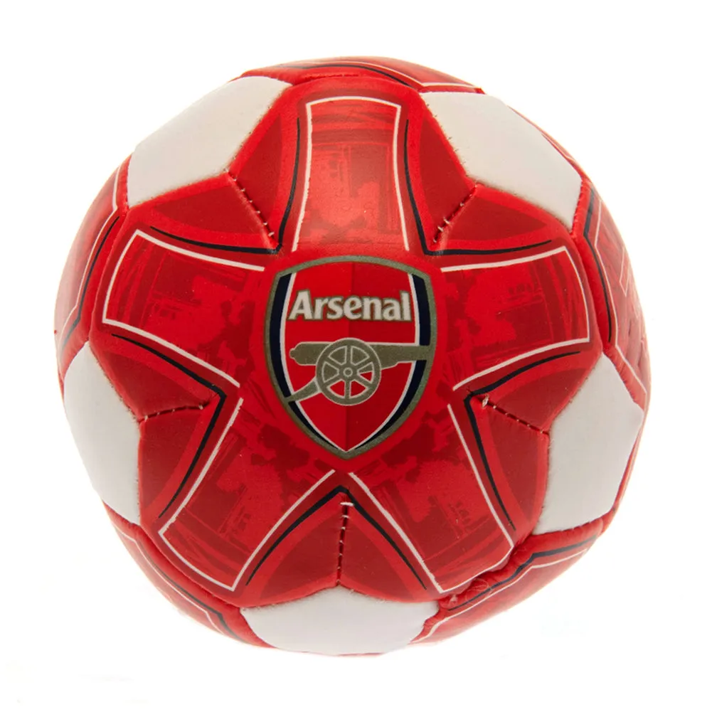 Arsenal FC Crest Soft Mini Football