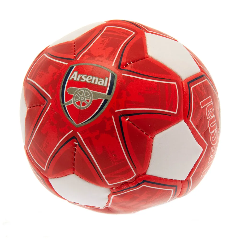 Arsenal FC Crest Soft Mini Football