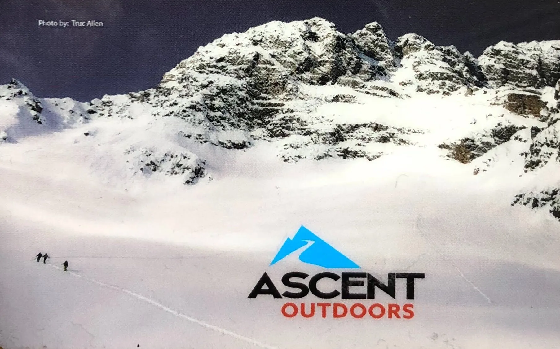 Ascent Outdoors Physical Gift Card