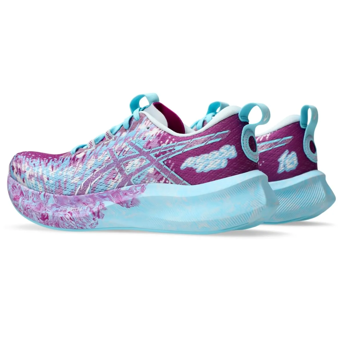 ASICS Women's Noosa TRI 16 Running Shoes, 9.5, Bold Magenta/Cool Grey