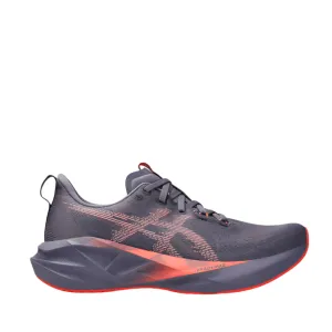 Asics Women's Novablast 5 Running Shoes in Greyish Purple/Coral Reef SS25