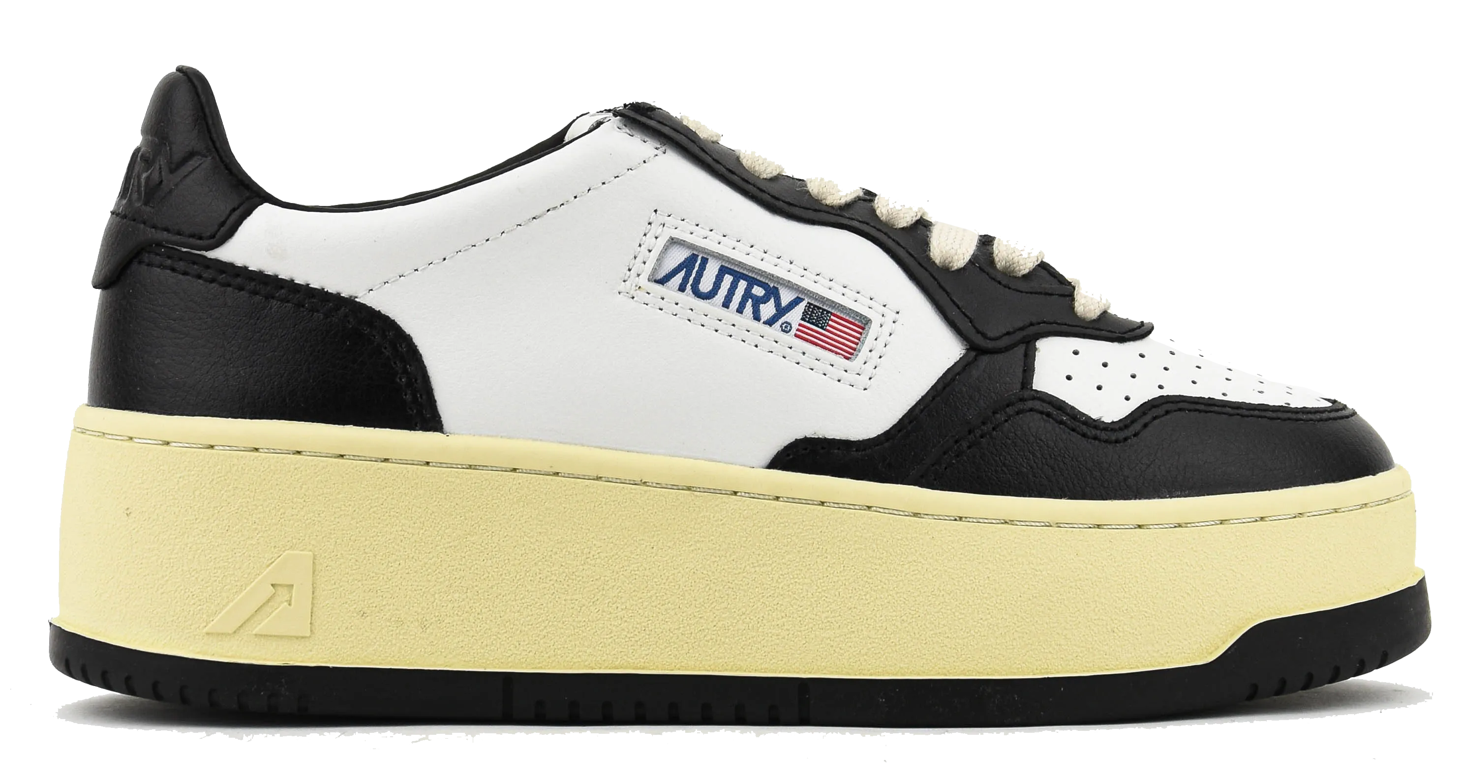 AUTRY MEDALIST PLATFORM SNEAKER BLACK