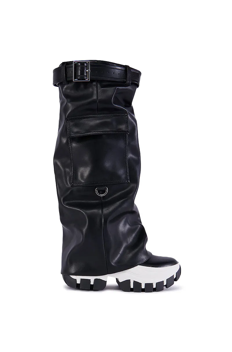 AZALEA WANG EZRAH BLACK BOOT