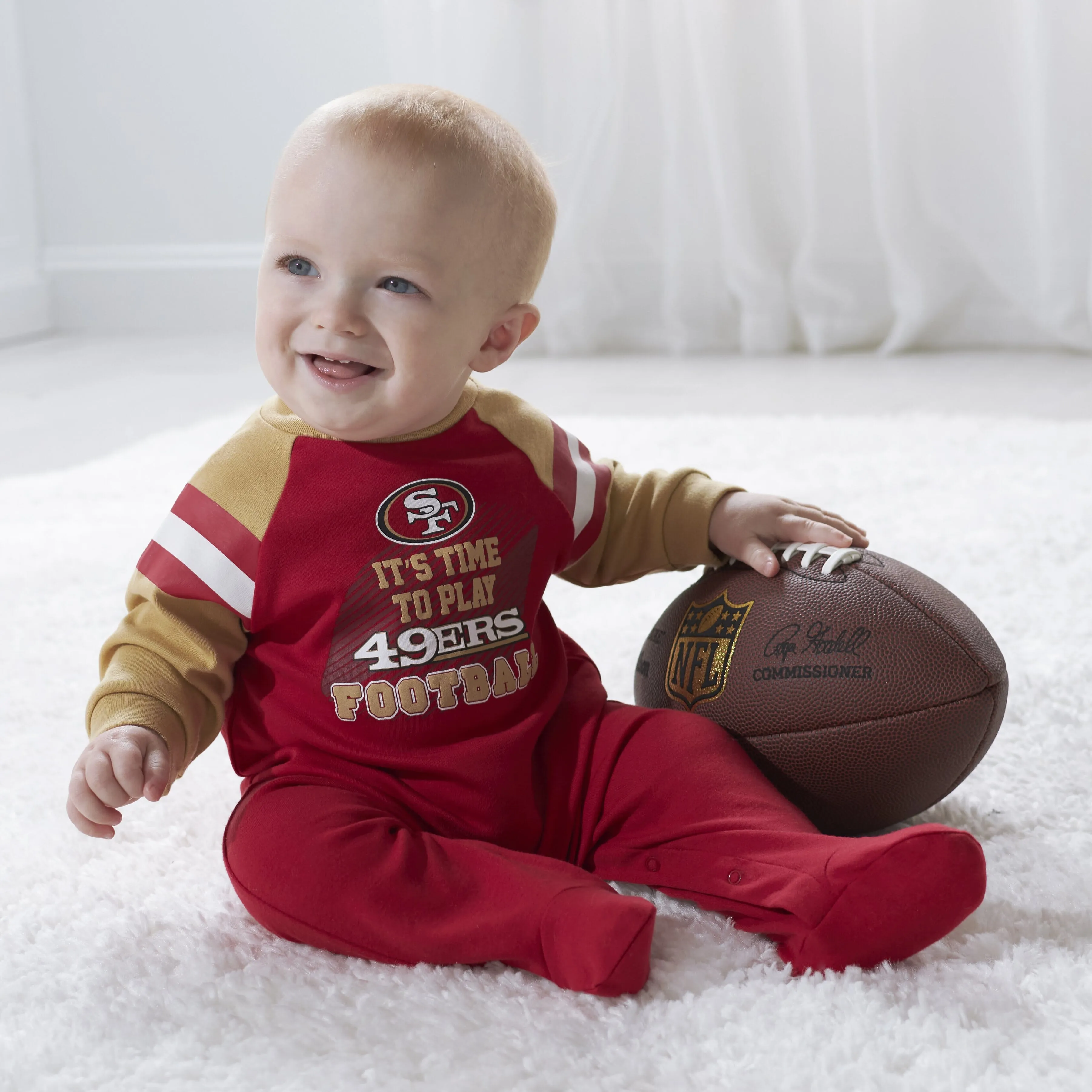 Baby Boys 49ers Sleep 'n Play