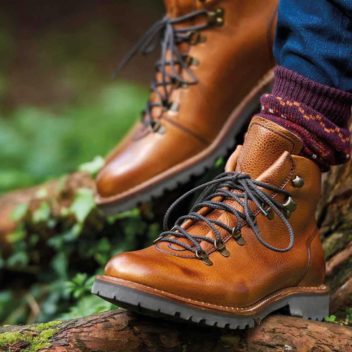 BARKER Glencoe Boots - Mens Hiking - Cedar Grain