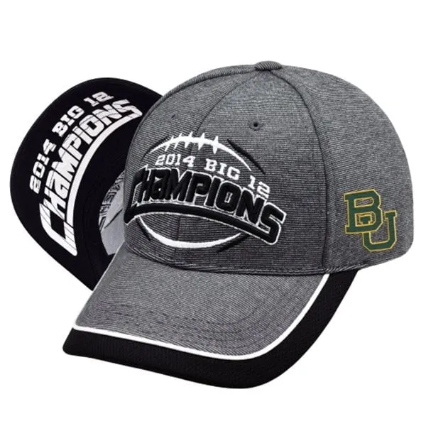 Baylor Bears 2014 Big 12 Football Champions Locker Room Hat and Shirt Pack