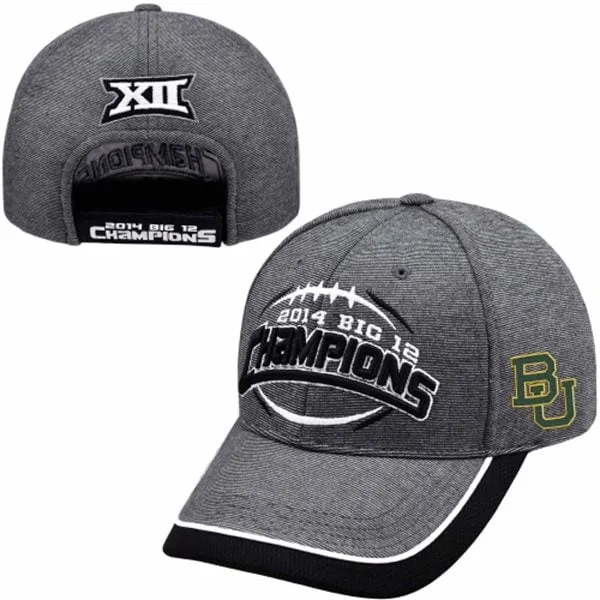 Baylor Bears 2014 Big 12 Football Champions Locker Room Hat and Shirt Pack