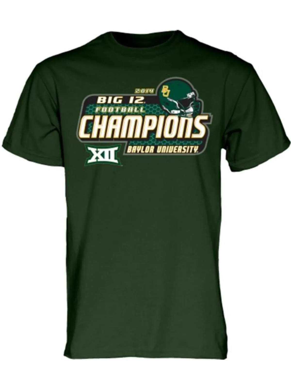 Baylor Bears 2014 Big 12 Football Champions Locker Room Hat and Shirt Pack