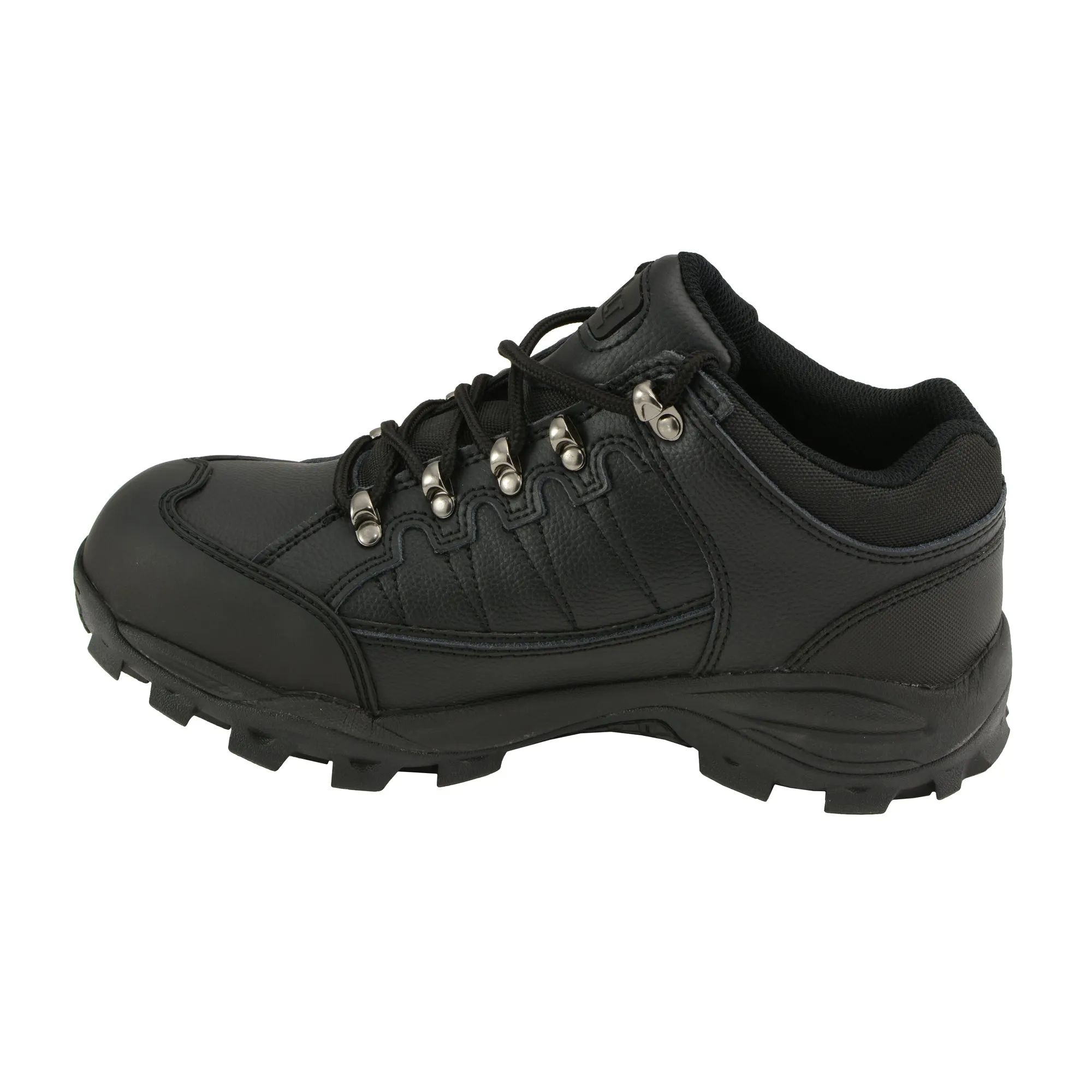 BAZALT-MBM9126-BAZALT-Men's Black Water & Frost Proof Leather Shoe-BLK-7