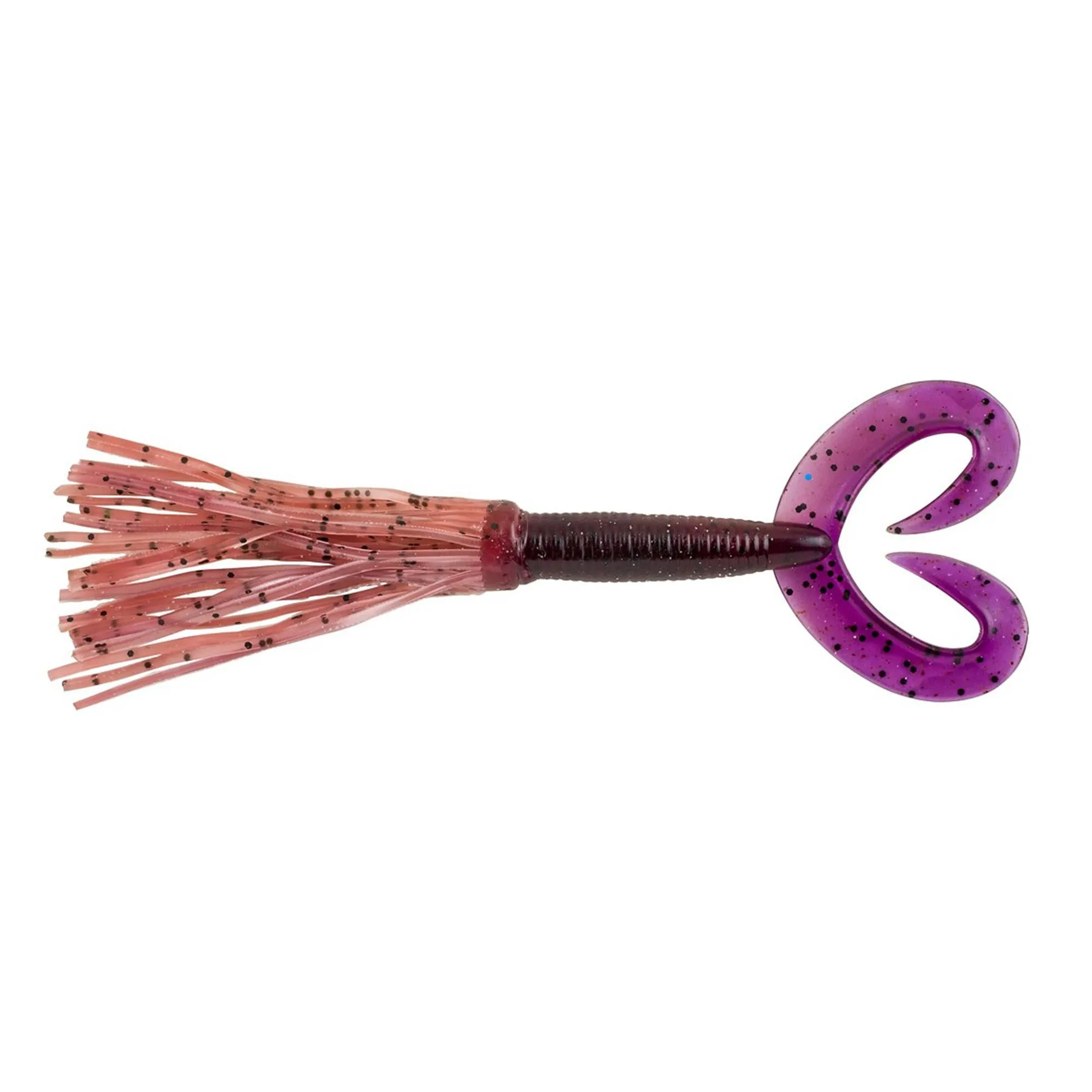 Bearded The Deuce Soft Bait - 4" Length,  Peanut Butter and Jelly, Per 6