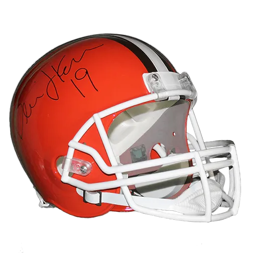 Bernie Kosar Autographed Cleveland Browns Full Size Football Helmet (JSA)