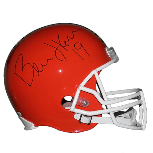 Bernie Kosar Autographed Cleveland Browns Full Size Football Helmet (JSA)