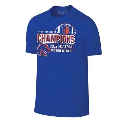 Boise State Broncos 2017 Mountain West Champions Locker Room T-Shirt