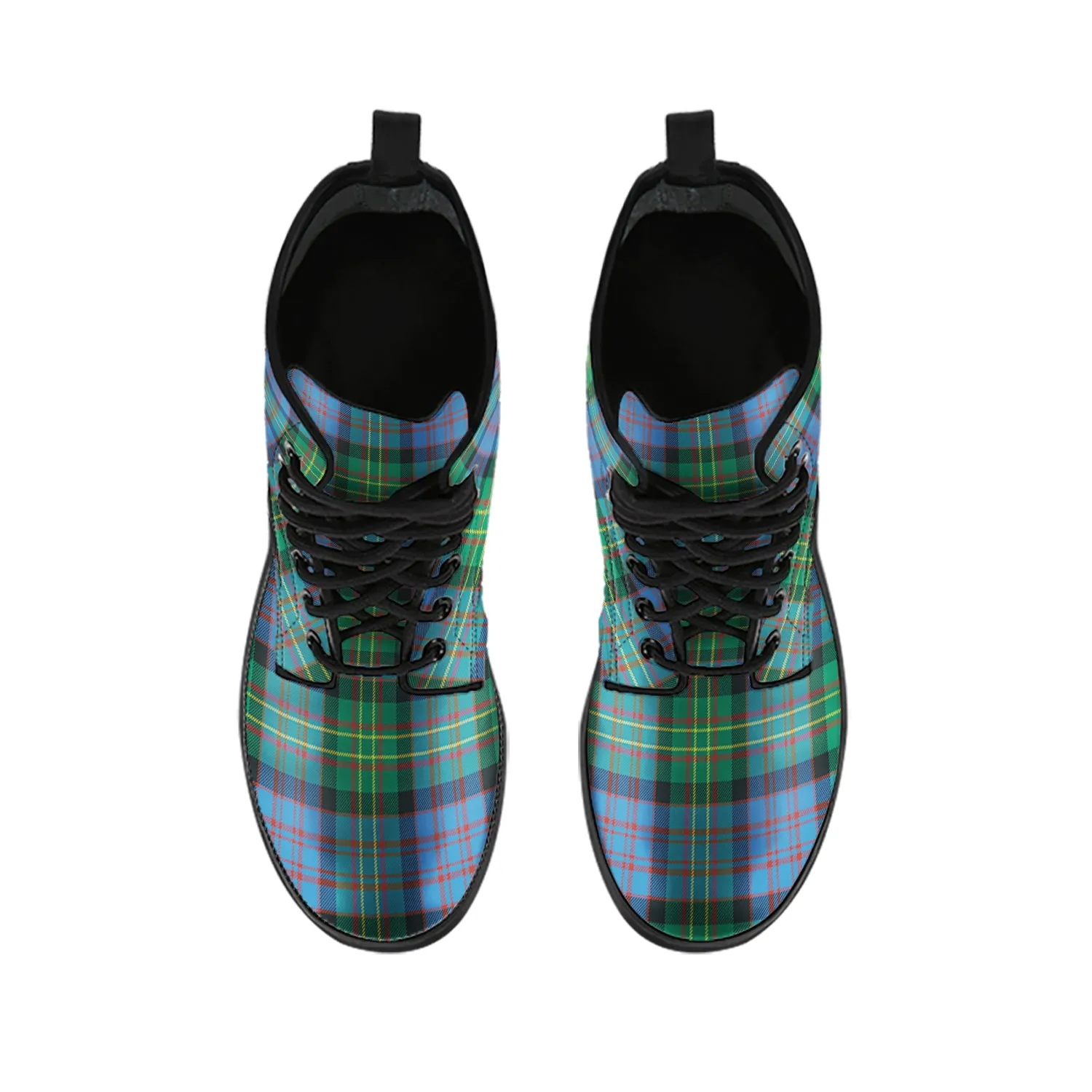 Bowie Ancient Tartan Leather Boots