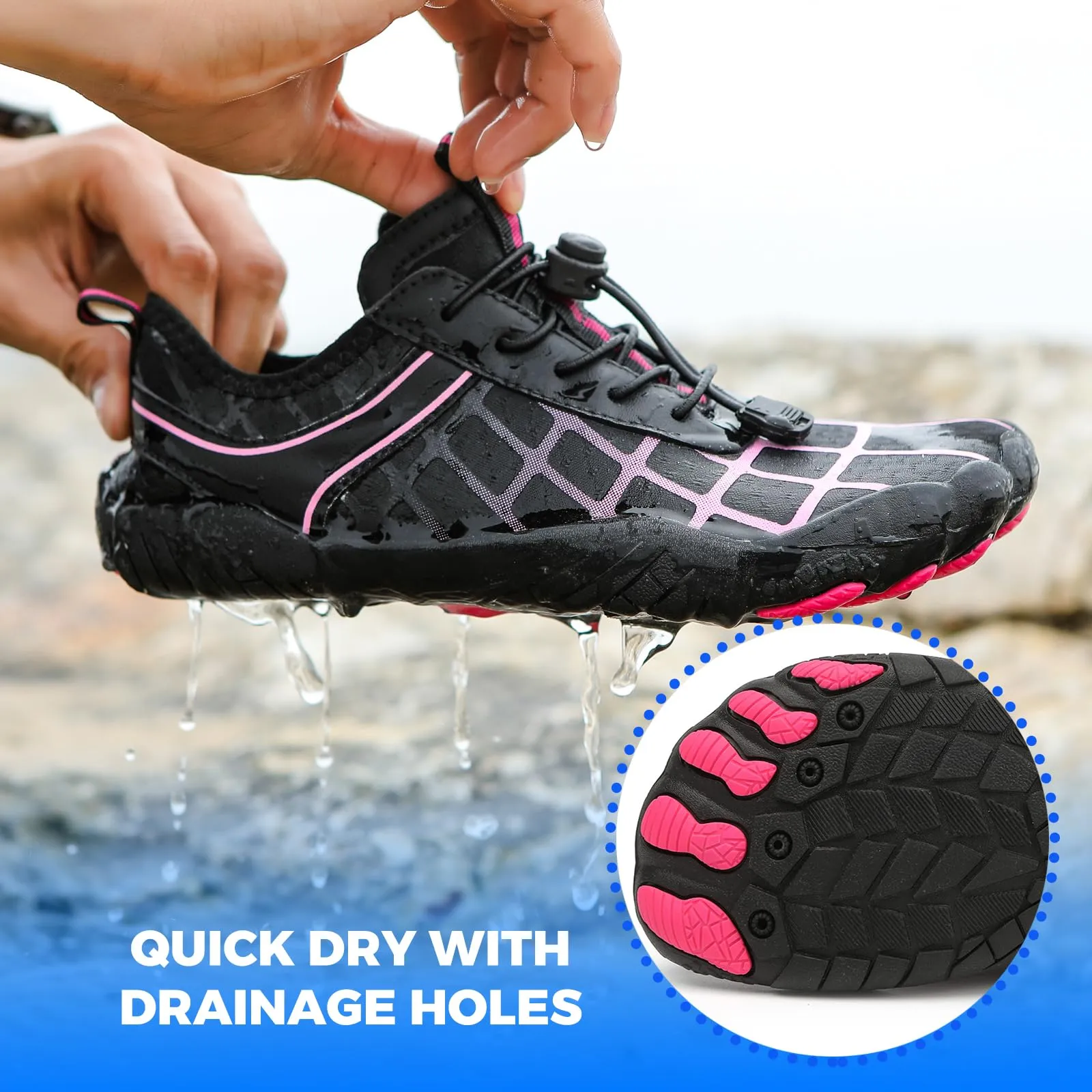 Breathable Lightweight Barefoot Hiking Shoes