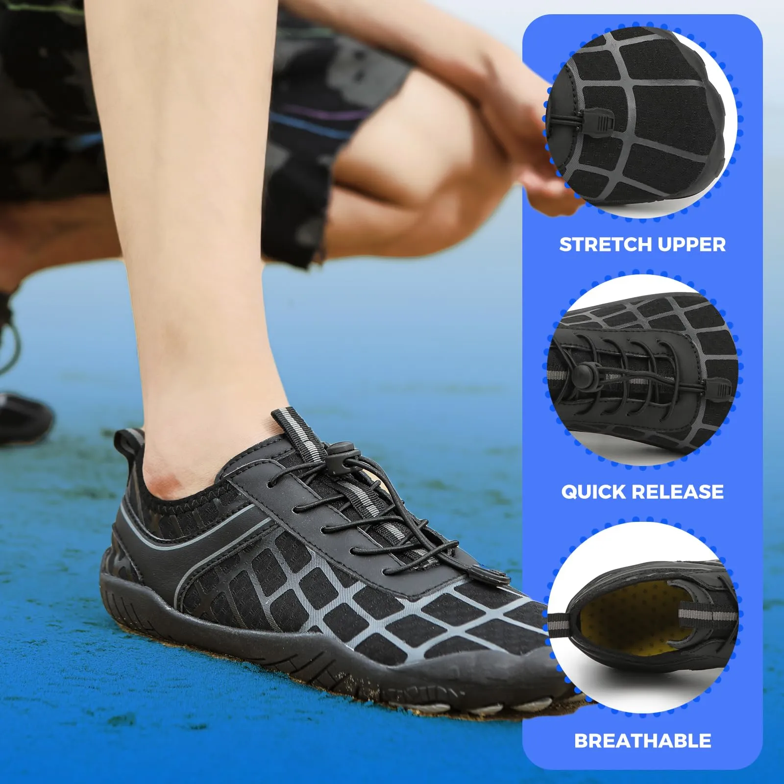 Breathable Lightweight Barefoot Hiking Shoes