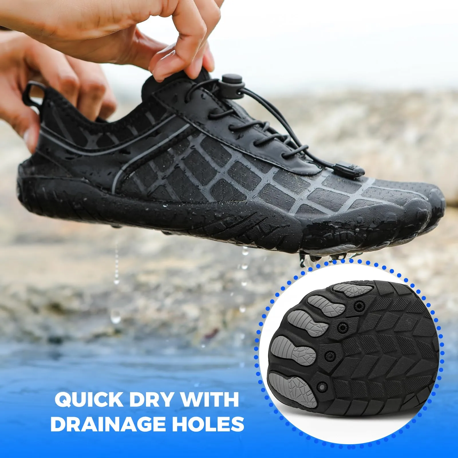 Breathable Lightweight Barefoot Hiking Shoes