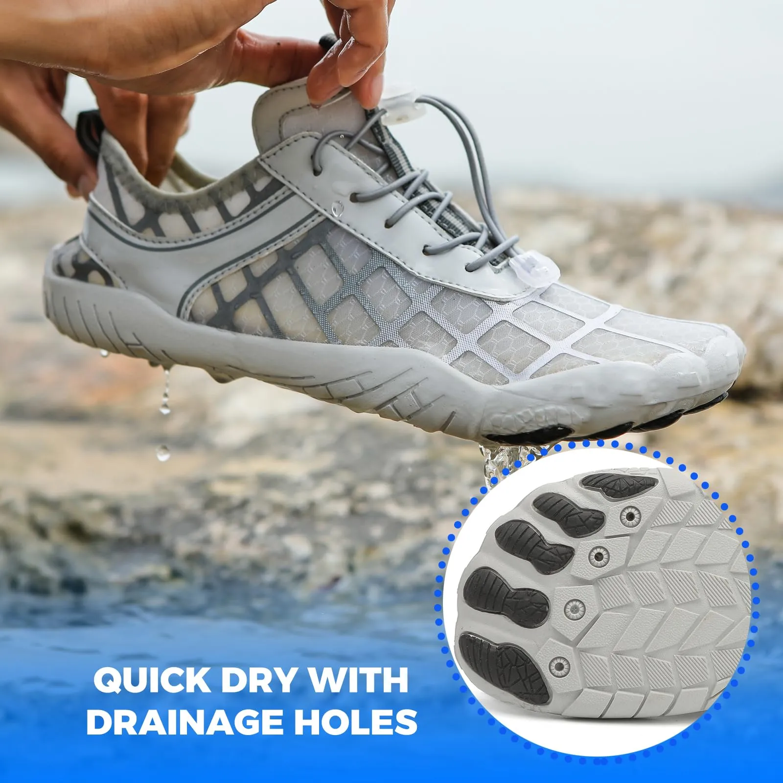 Breathable Lightweight Barefoot Hiking Shoes