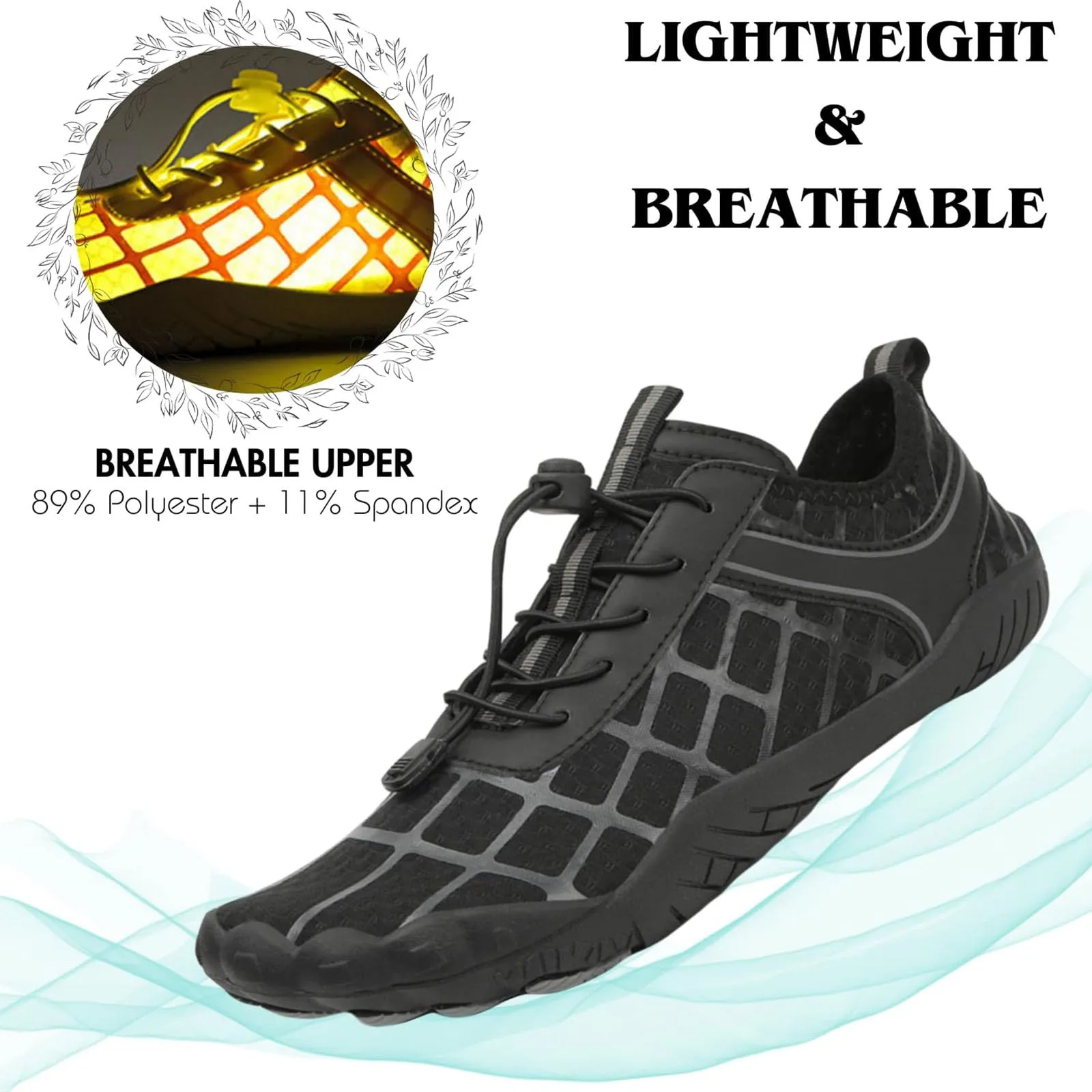 Breathable Lightweight Barefoot Hiking Shoes