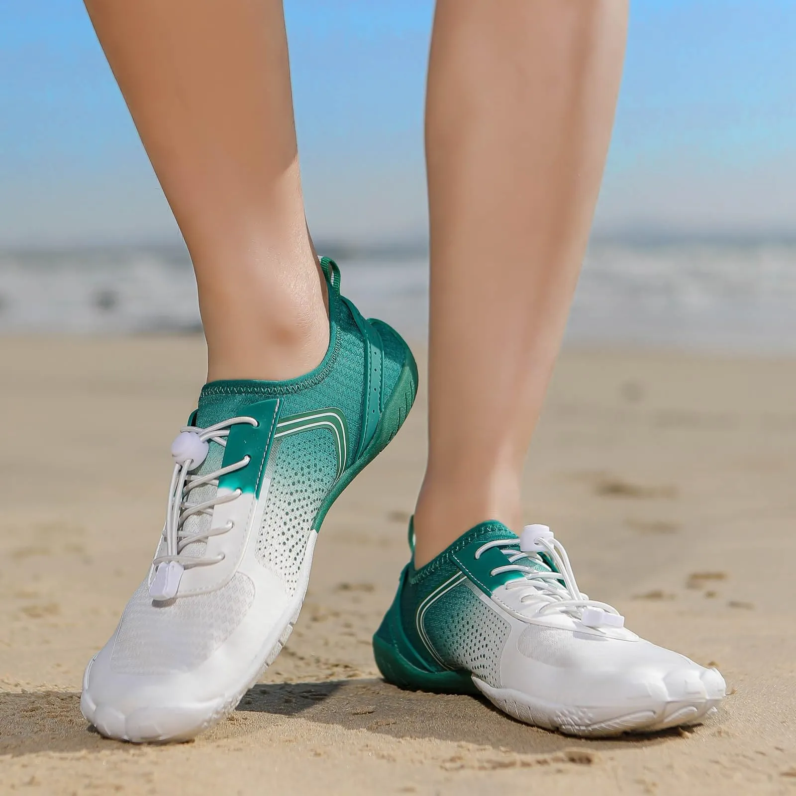 Breathable Mesh Sneakers, Lightweight Non-slip Barefoot Shoes