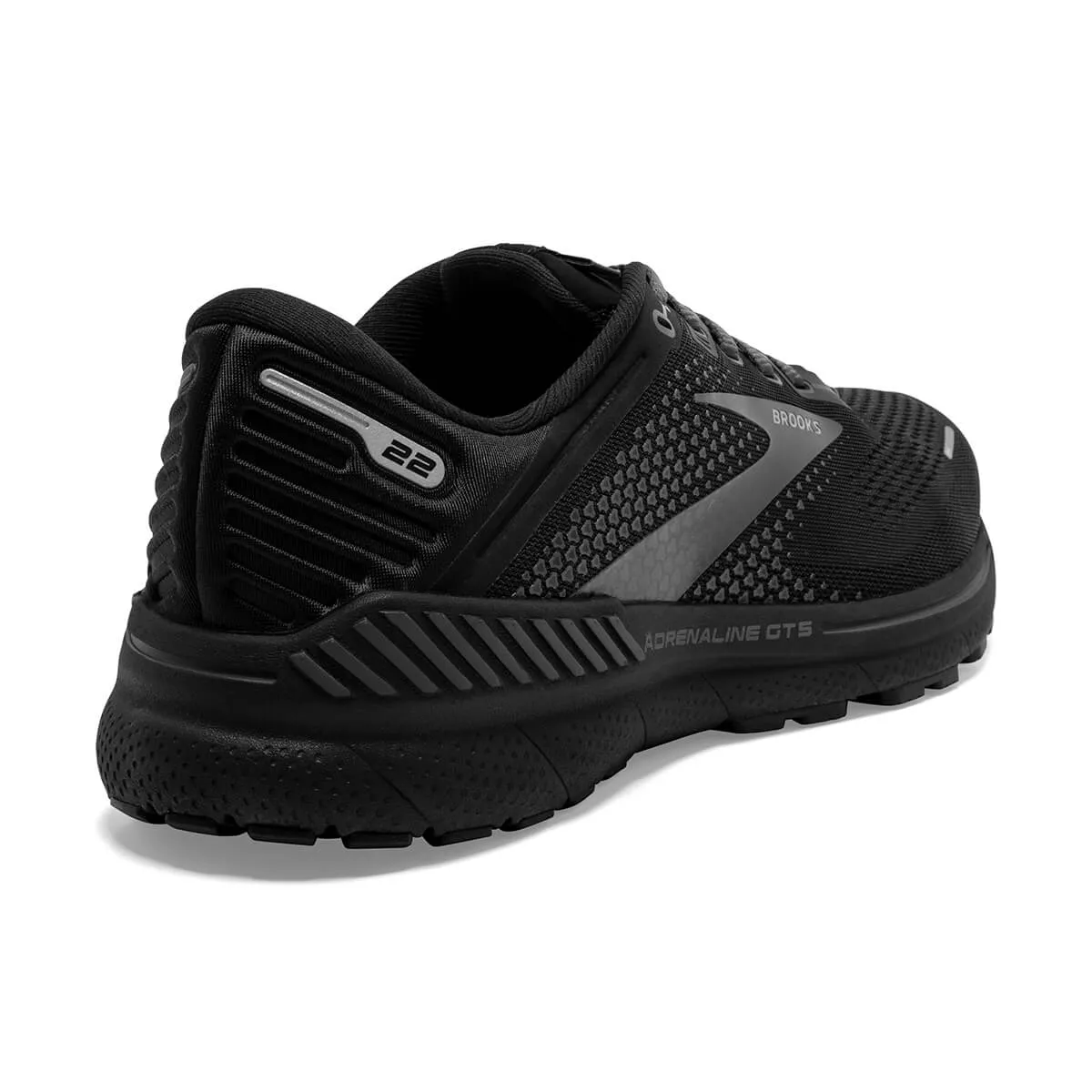 Brooks Adrenaline GTS 22 Mens | Black/black/ebony