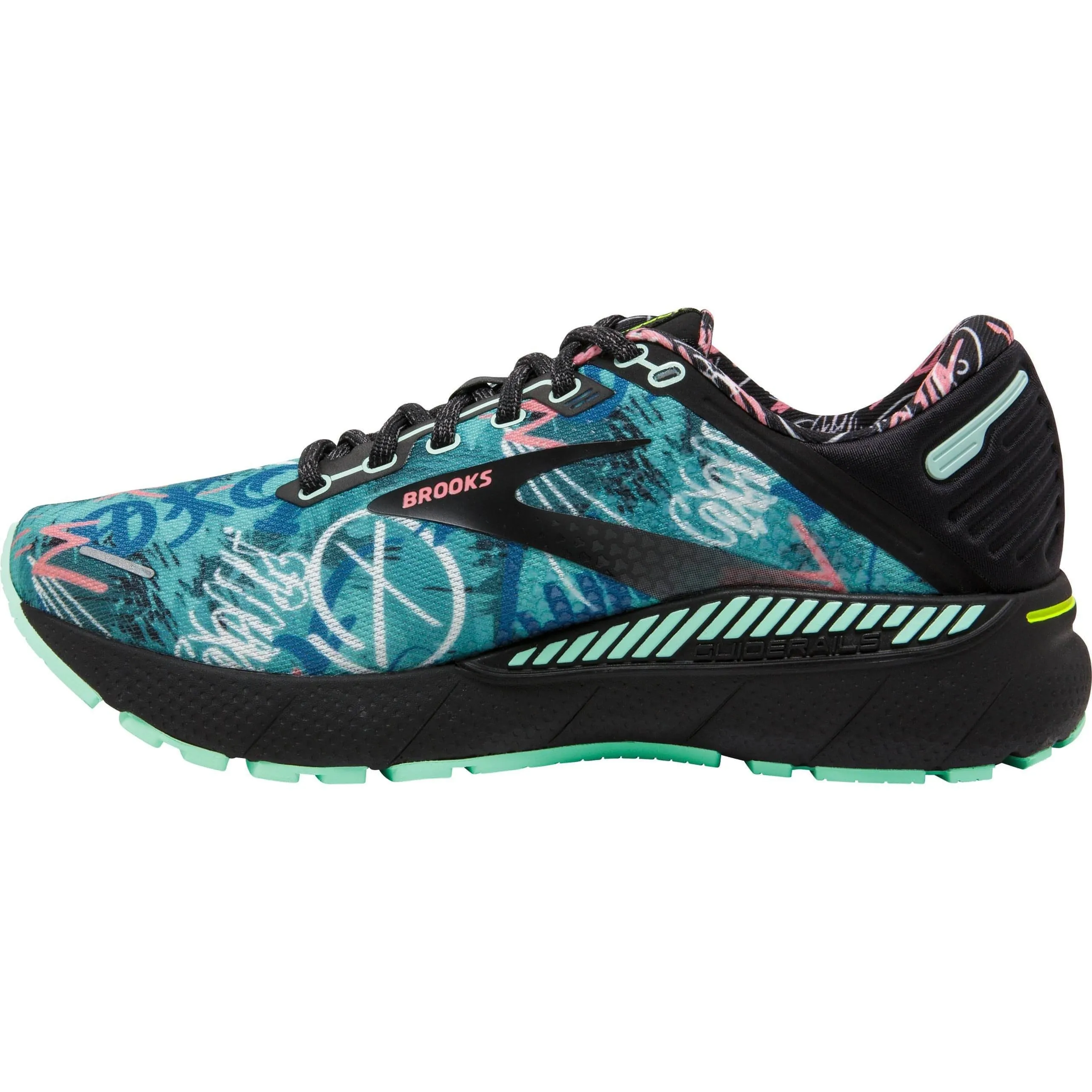 Brooks Adrenaline GTS 22 Womens Running Shoes - Green