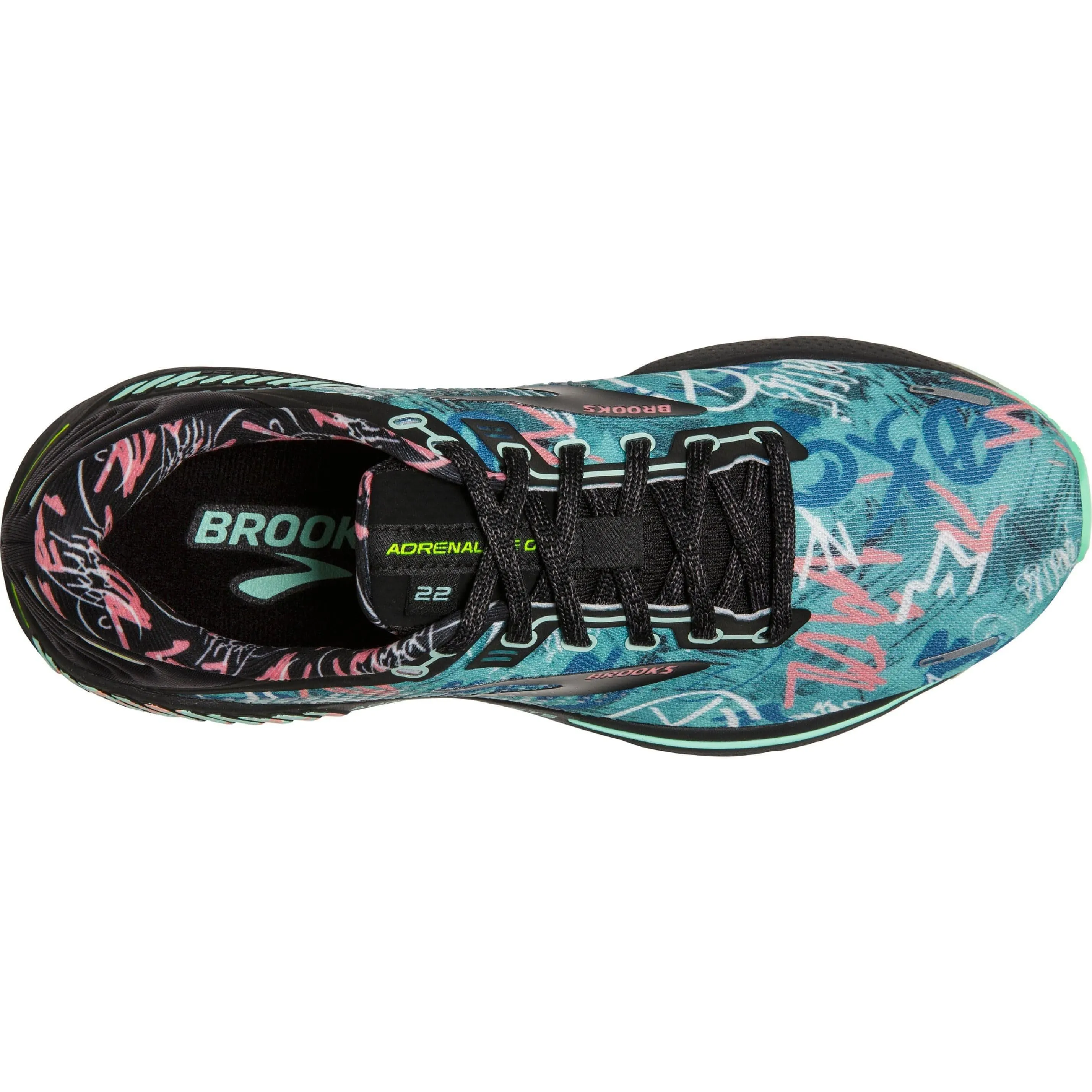 Brooks Adrenaline GTS 22 Womens Running Shoes - Green