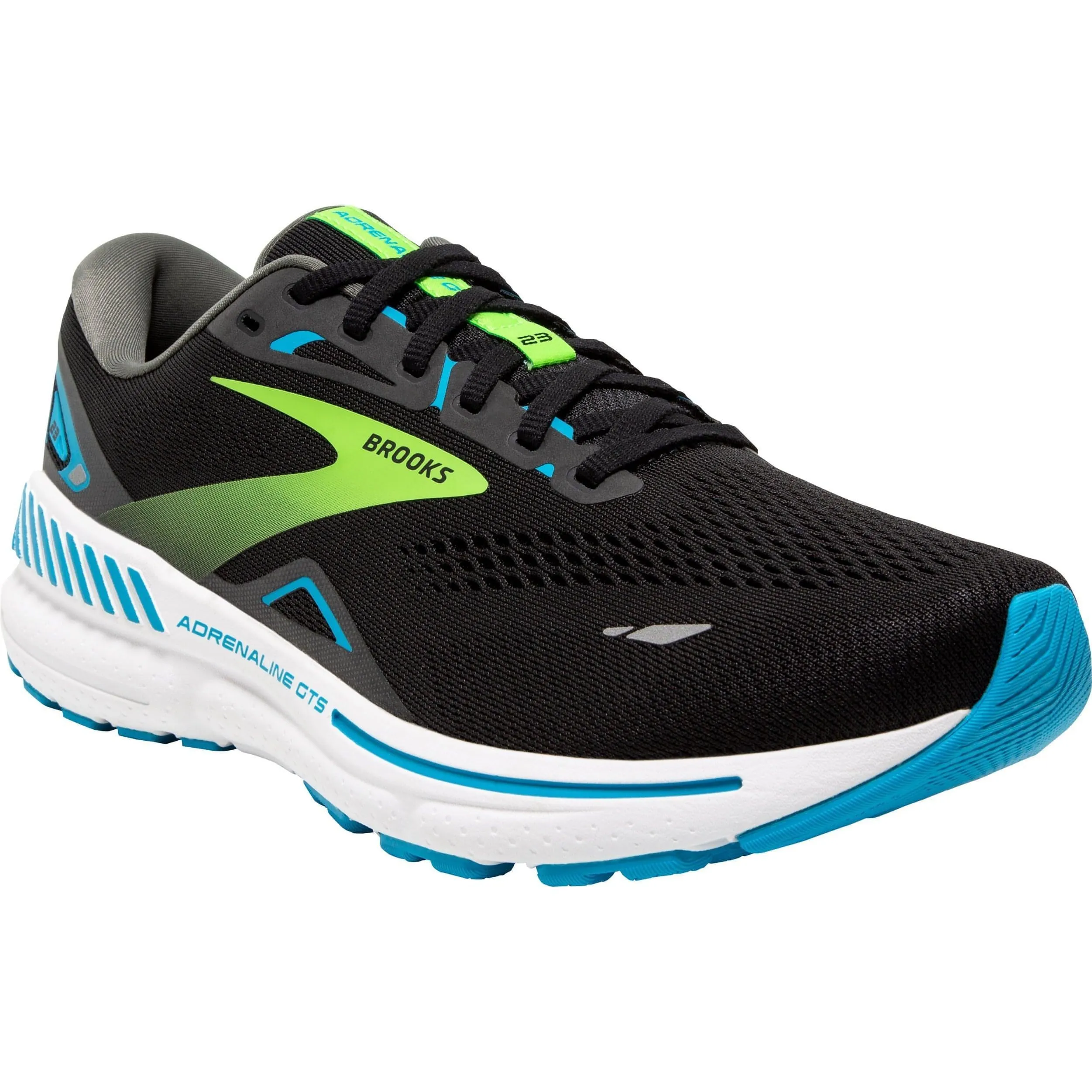 Brooks Adrenaline GTS 23 Mens Running Shoes - Black