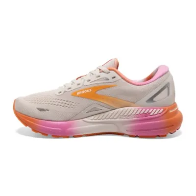 Brooks Adrenaline GTS 23 White Sand Fuschia Women's