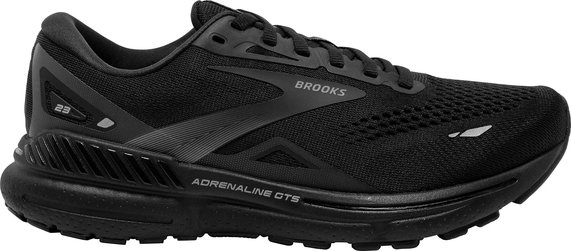 Brooks Adrenaline GTS 23 WIDE FIT Womens Running Shoes - Black