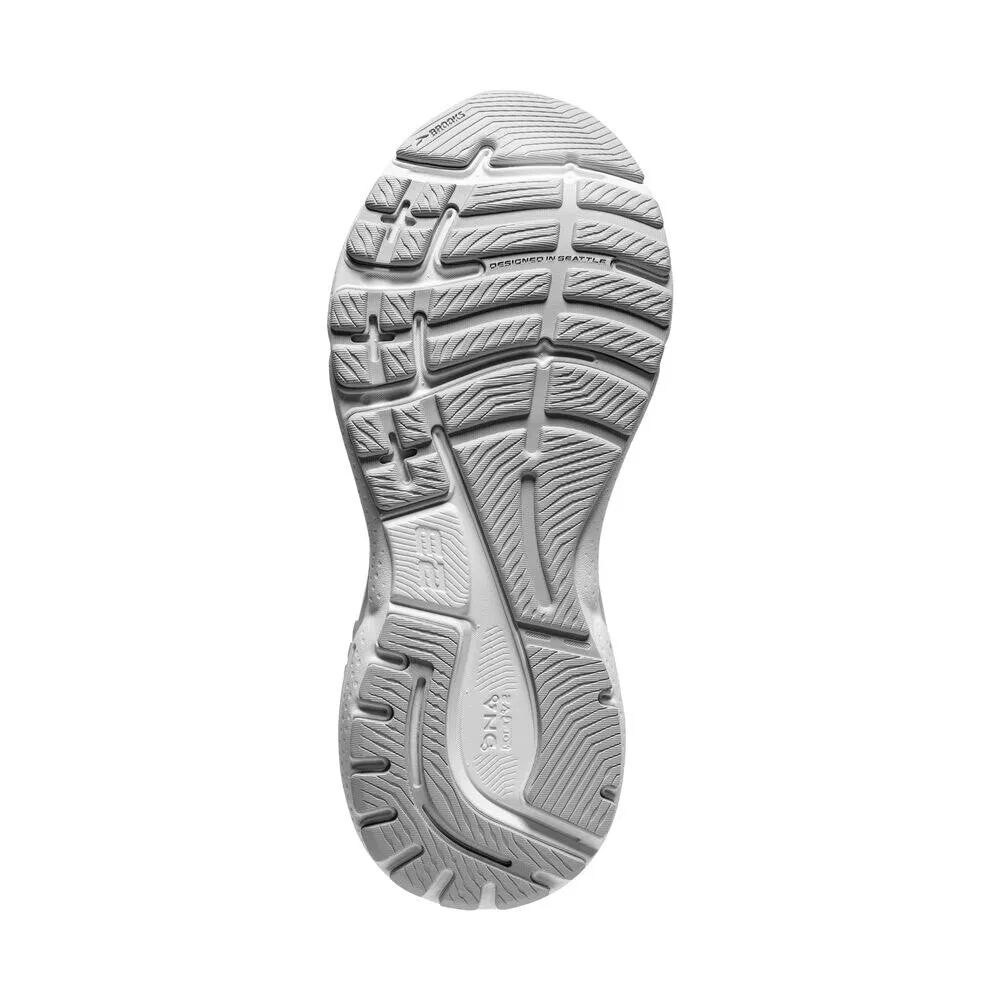 Brooks Adrenaline GTS 23 (Womens) - White/Oyster/Silver